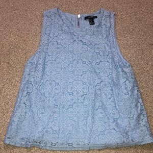 Blue Lace Tank